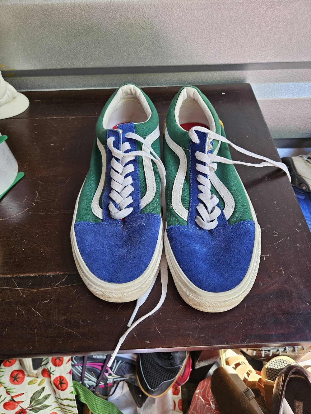 Vans Old Skool Yacht Club Shoes Mens 6.5 Color Block  Sneakers Low Top